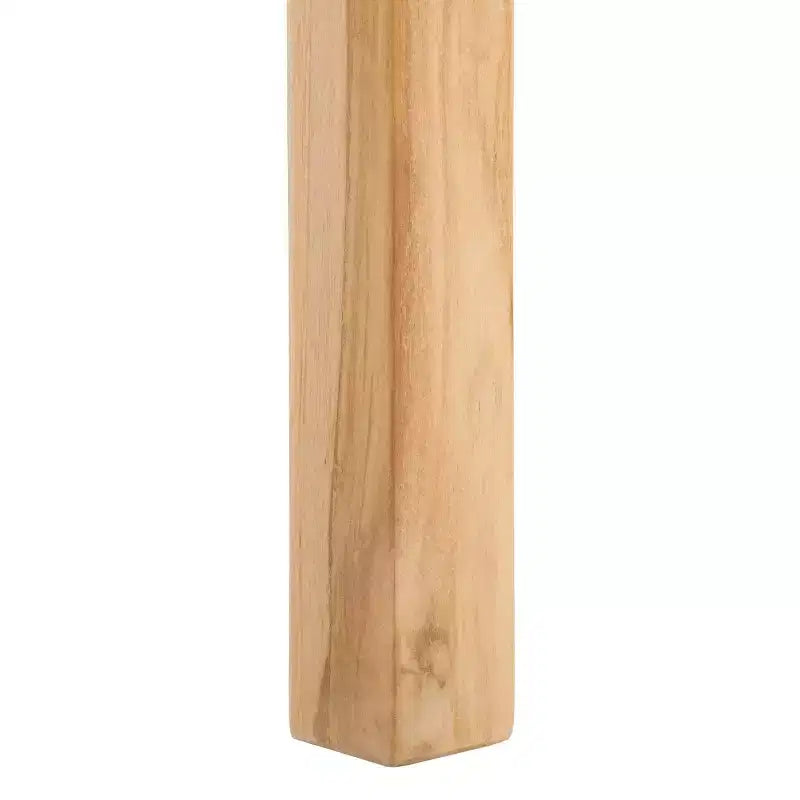 Sedia da pranzo senza braccioli color cognac/bianco e naturale, 1 posto