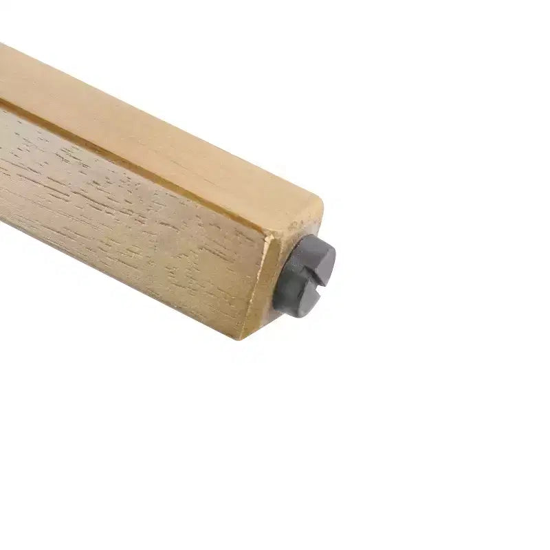 Sgabello da bar senza braccioli in noce con schienale medio, set da 2
